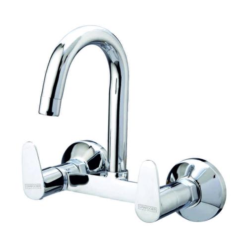  Sink Mixer Wall Mounted  Chrome